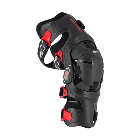 Genouillères Alpinestars RK-7 Plasma Noir/Rouge – Taille S