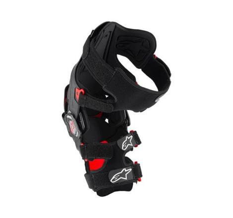 Genouillères Alpinestars RK-7 Plasma Noir/Rouge – Taille S