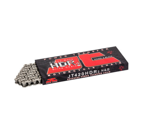Kit chaîne JT 420HDR 12/46-120 - couronne standard