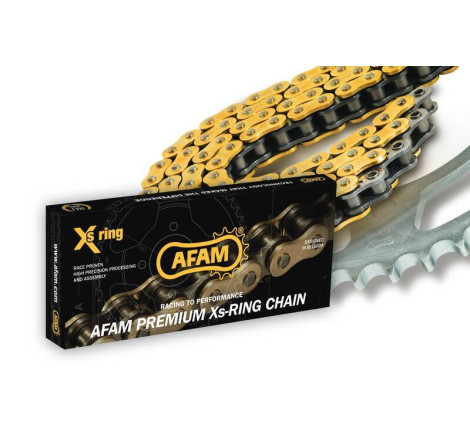 Kit chaîne AFAM 520XSR 15/42-110 - couronne standard