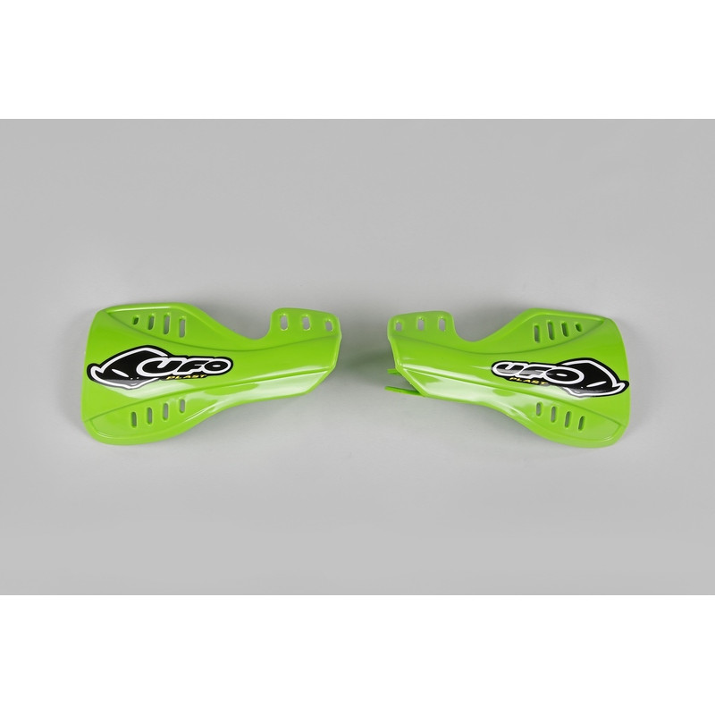 Protège-mains UFO vert KX Kawasaki KX250F