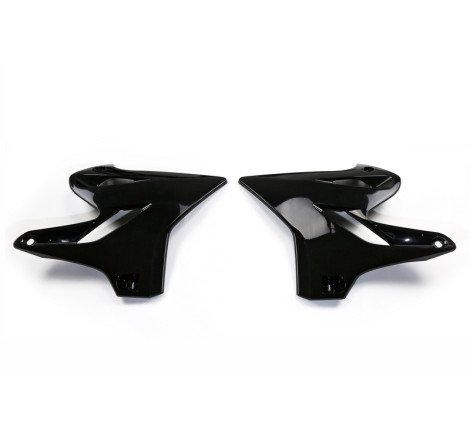Ouïes de radiateur UFO noir 125/250 YZ