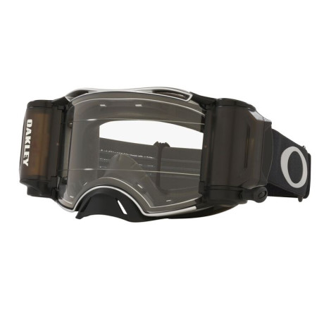 Masque OAKLEY Airbrake MX - Tuff Blocks Black Gunmetal écran Race-Ready Roll-Off clair