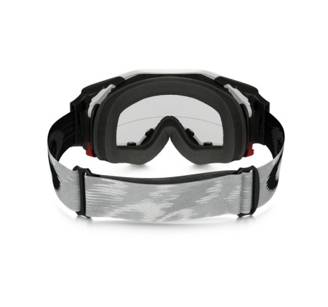 Masque OAKLEY Airbrake MX Race-Ready Roll-Off Matte White Speed – écran transparent