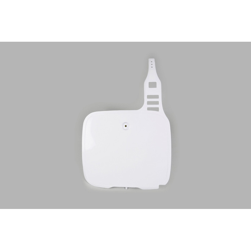 Plaque numéro frontale UFO blanc 125/250/490 YZ