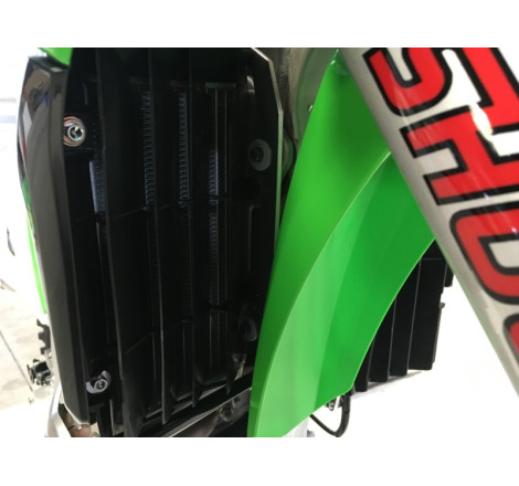 Protection de radiateur AXP aluminium - Kawasaki KX250F 2017 à 2018