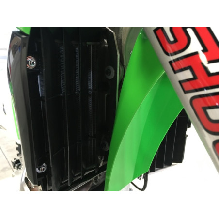 Protection de radiateur AXP aluminium - Kawasaki KX250F 2017 à 2018