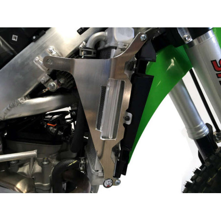 Protection de radiateur AXP aluminium - Kawasaki KX250F 2017 à 2018