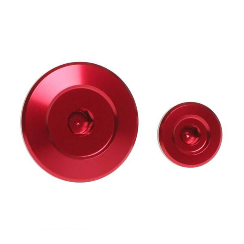 Jeu de bouchons de distribution de moteur RFX Pro (Rouge) - Kawasaki KXF250/450