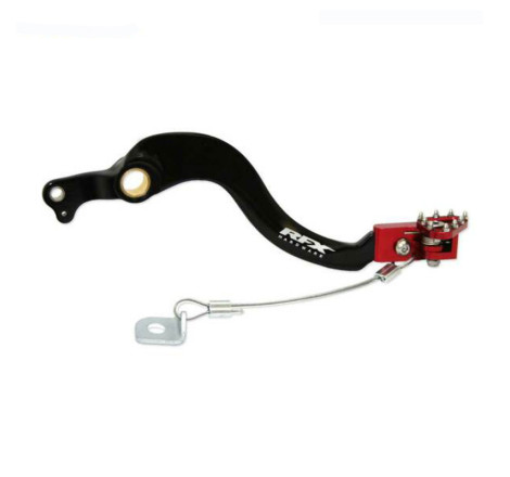 Levier de frein arrière RFX Pro ST (Noir/Rouge) - Honda CRF150