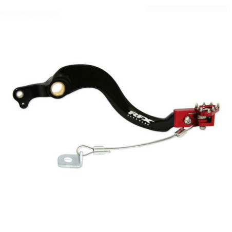 Levier de frein arrière RFX Pro ST (Noir/Rouge) - Honda CRF250