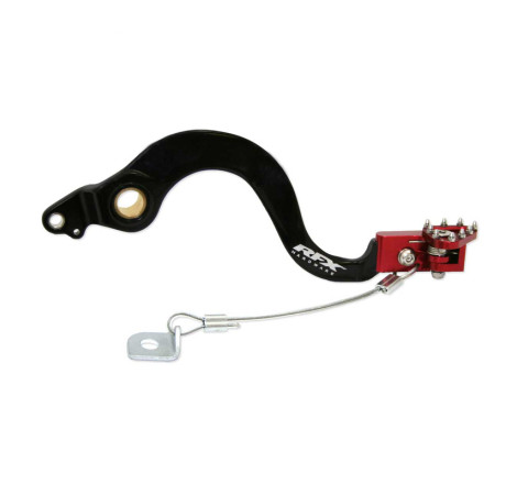 Levier de frein arrière RFX Pro FT (Noir/Rouge) - Honda CRF150