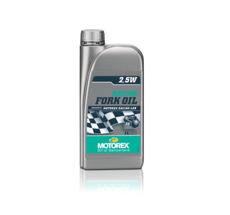 Huile de fourche MOTOREX Racing Fork Oil - 2.5W 1L