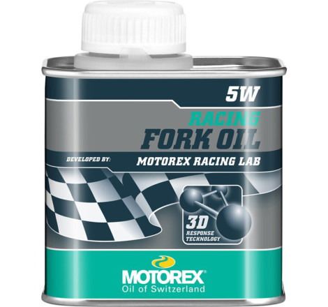 Huile de fourche MOTOREX Racing Fork Oil - 5W 250ML