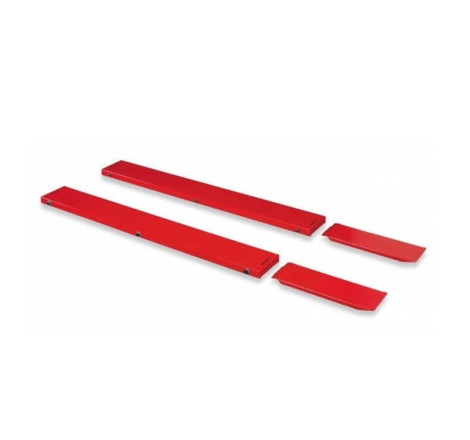 Extensions latérales BIKE LIFT standard rouge 220x30cm pour MAX 516 / ABSOLUTE 756 Gate