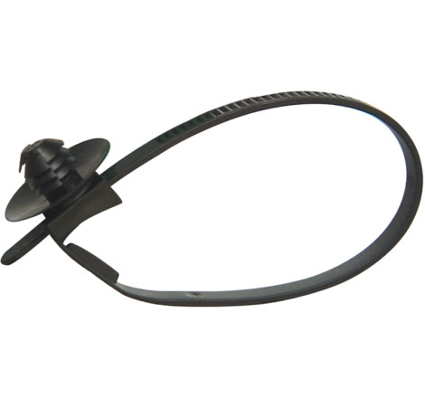 Colliers nylon à clipser BIHR 145x5mm 20 pièces