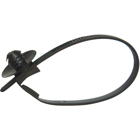 Colliers nylon à clipser BIHR 145x5mm 20 pièces