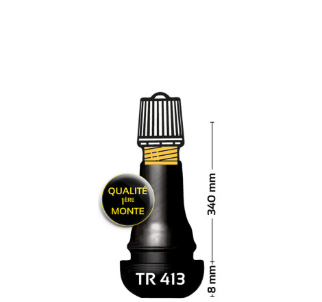 Valves droites caoutchoutées BIHR TR413 - 100 pièces