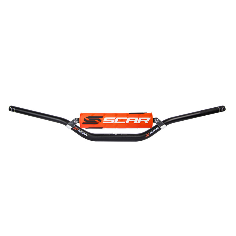 Guidon SCAR noir-mousse orange