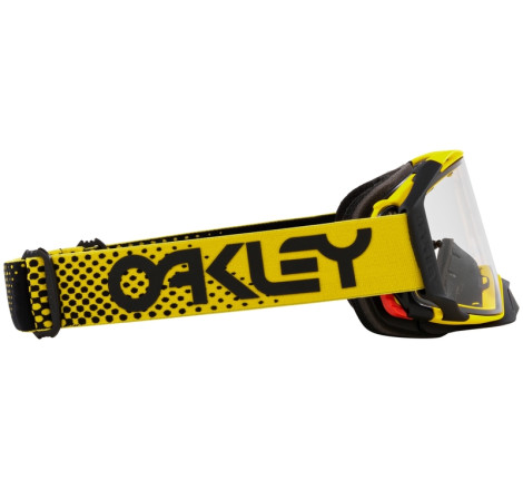 Masque OAKLEY Airbrake MX Moto Yellow B1B – écran clair