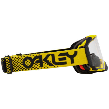 Masque OAKLEY Airbrake MX Moto Yellow B1B – écran clair