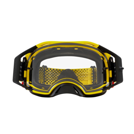 Masque OAKLEY Airbrake MX Moto Yellow B1B – écran clair