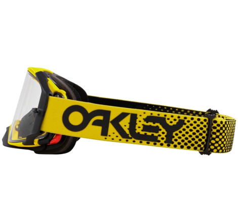 Masque OAKLEY Airbrake MX Moto Yellow B1B – écran clair