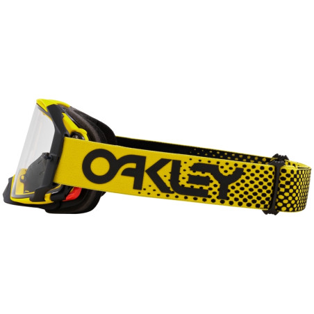 Masque OAKLEY Airbrake MX Moto Yellow B1B – écran clair