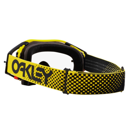 Masque OAKLEY Airbrake MX Moto Yellow B1B – écran clair