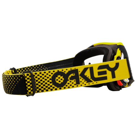 Masque OAKLEY Airbrake MX Moto Yellow B1B – écran clair