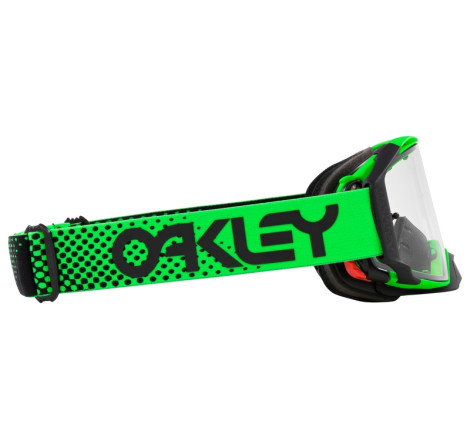 Masque OAKLEY Airbrake MX Moto Green B1B – écran clair