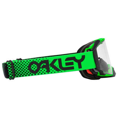 Masque OAKLEY Airbrake MX Moto Green B1B – écran clair