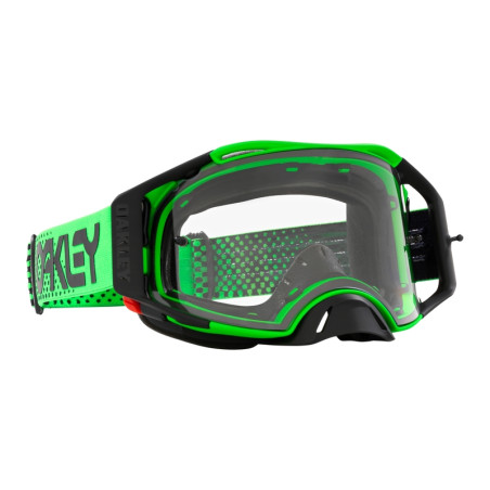 Masque OAKLEY Airbrake MX Moto Green B1B – écran clair
