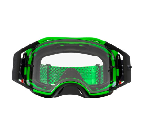 Masque OAKLEY Airbrake MX Moto Green B1B – écran clair