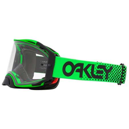 Masque OAKLEY Airbrake MX Moto Green B1B – écran clair