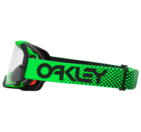 Masque OAKLEY Airbrake MX Moto Green B1B – écran clair