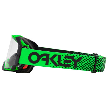 Masque OAKLEY Airbrake MX Moto Green B1B – écran clair