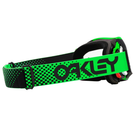 Masque OAKLEY Airbrake MX Moto Green B1B – écran clair