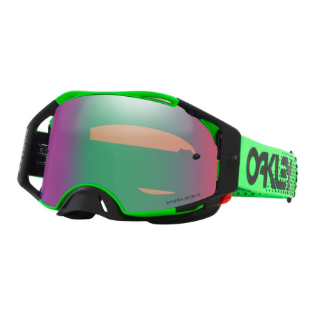 Masque OAKLEY Airbrake MX Moto Green B1B – Écran Prizm™ MX Jade
