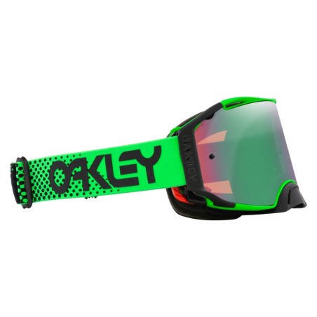 Masque OAKLEY Airbrake MX Moto Green B1B – Écran Prizm™ MX Jade