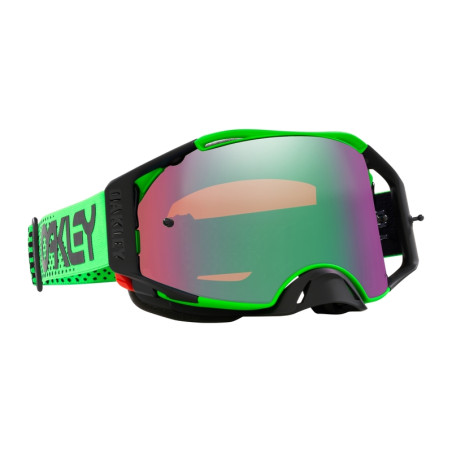 Masque OAKLEY Airbrake MX Moto Green B1B – Écran Prizm™ MX Jade