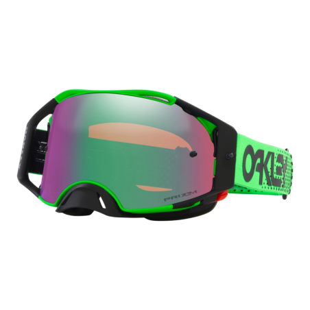 Masque OAKLEY Airbrake MX Moto Green B1B – Écran Prizm™ MX Jade