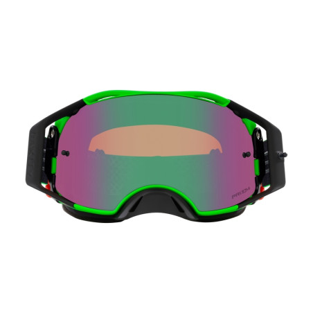Masque OAKLEY Airbrake MX Moto Green B1B – Écran Prizm™ MX Jade