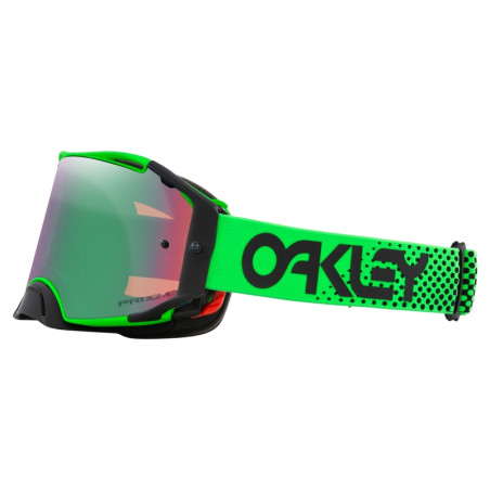 Masque OAKLEY Airbrake MX Moto Green B1B – Écran Prizm™ MX Jade
