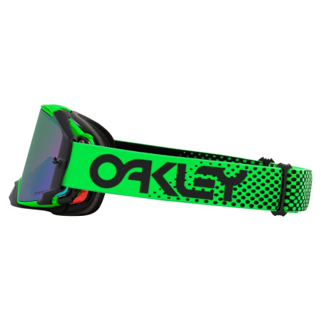 Masque OAKLEY Airbrake MX Moto Green B1B – Écran Prizm™ MX Jade