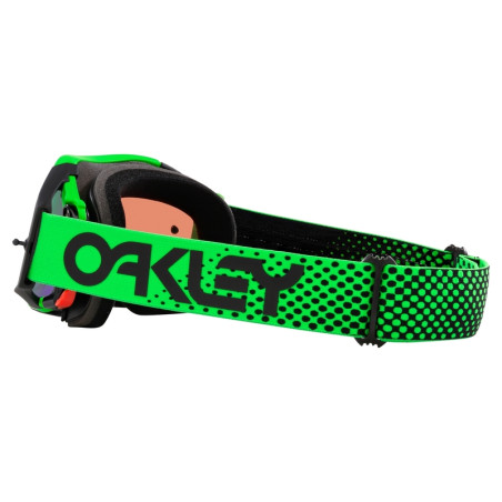 Masque OAKLEY Airbrake MX Moto Green B1B – Écran Prizm™ MX Jade