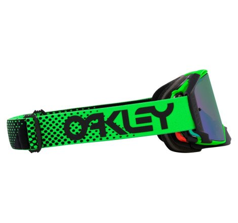 Masque OAKLEY Airbrake MX Moto Green B1B – Écran Prizm™ MX Jade