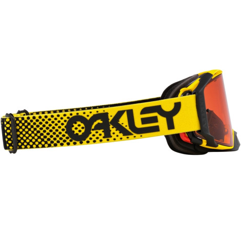 Masque OAKLEY Airbrake MX Moto Yellow B1B – Écran Prizm™ MX Bronze