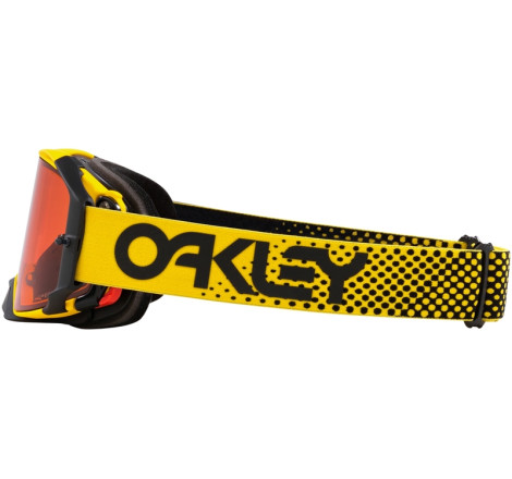 Masque OAKLEY Airbrake MX Moto Yellow B1B – Écran Prizm™ MX Bronze