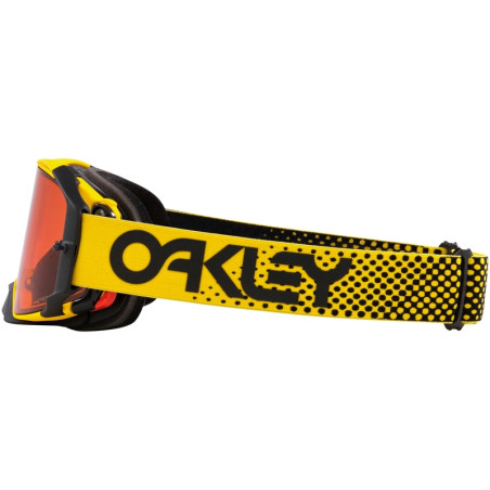 Masque OAKLEY Airbrake MX Moto Yellow B1B – Écran Prizm™ MX Bronze
